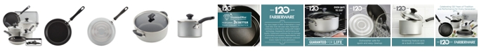 Farberware Cookstart Aluminum DiamondMax Nonstick 15-Pc. Cookware Set